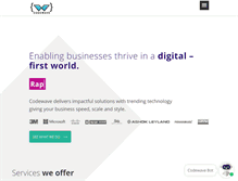 Tablet Screenshot of codewave.com